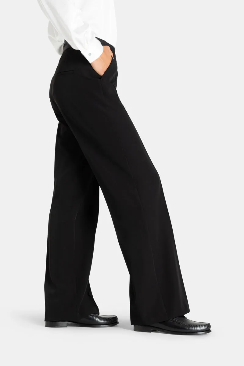 AVA WIDE LEG TROUSER - CAMBIO