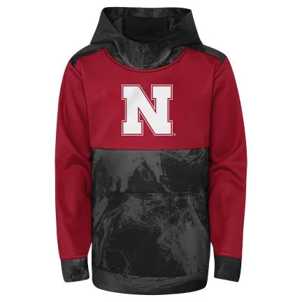 Boys' Nebraska Huskers Youth All Out Blitz Hoodie