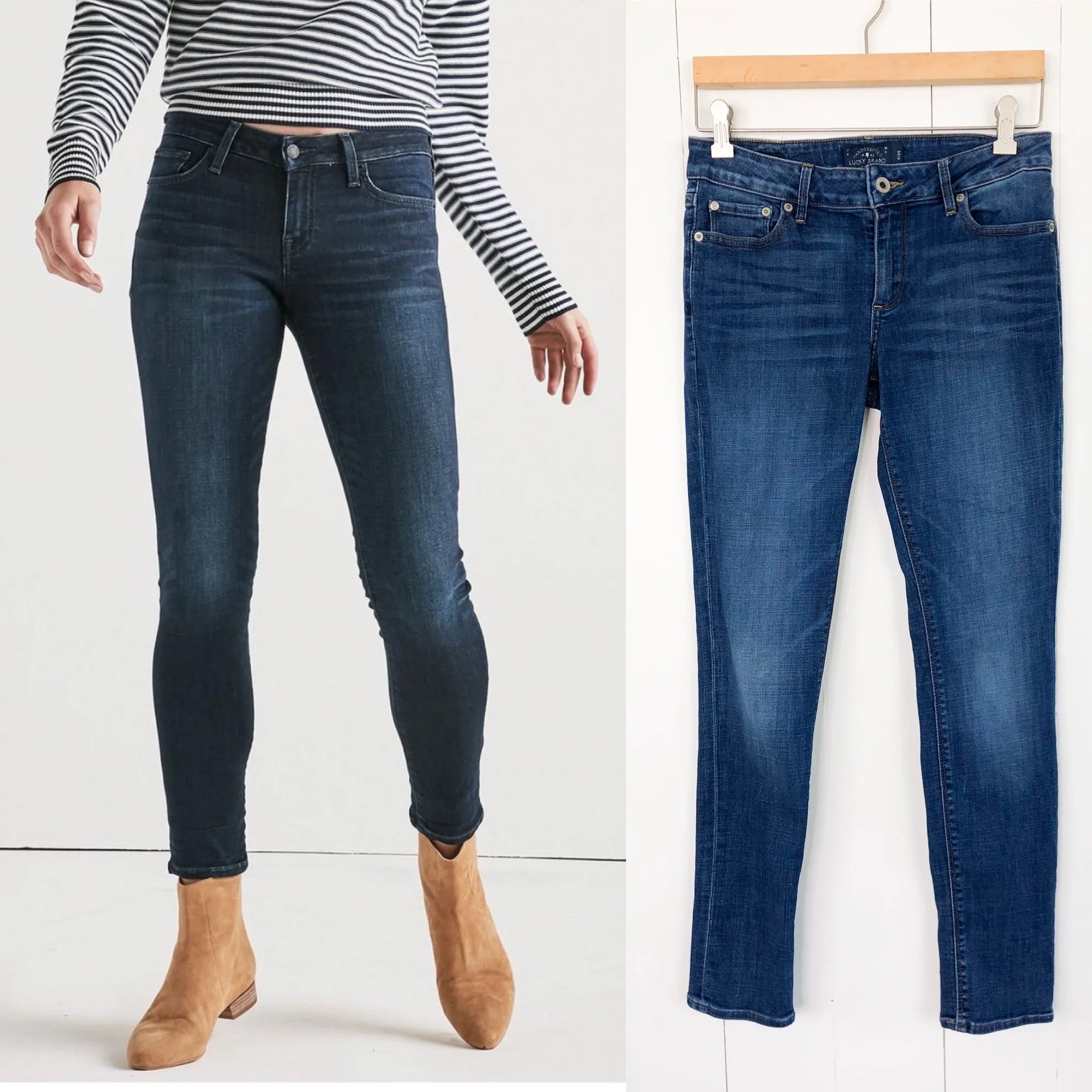 Lucky Brand Lolita Skinny Mid-Rise Jeans 6/28