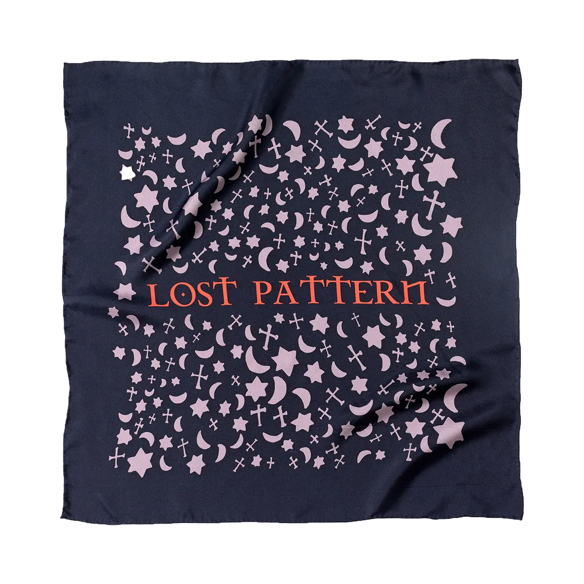 "Lexicon" Silk  Bandana