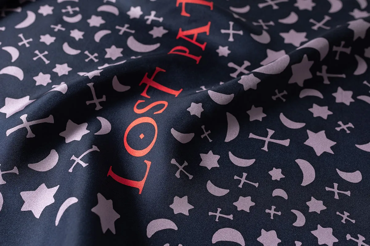 "Lexicon" Silk  Bandana