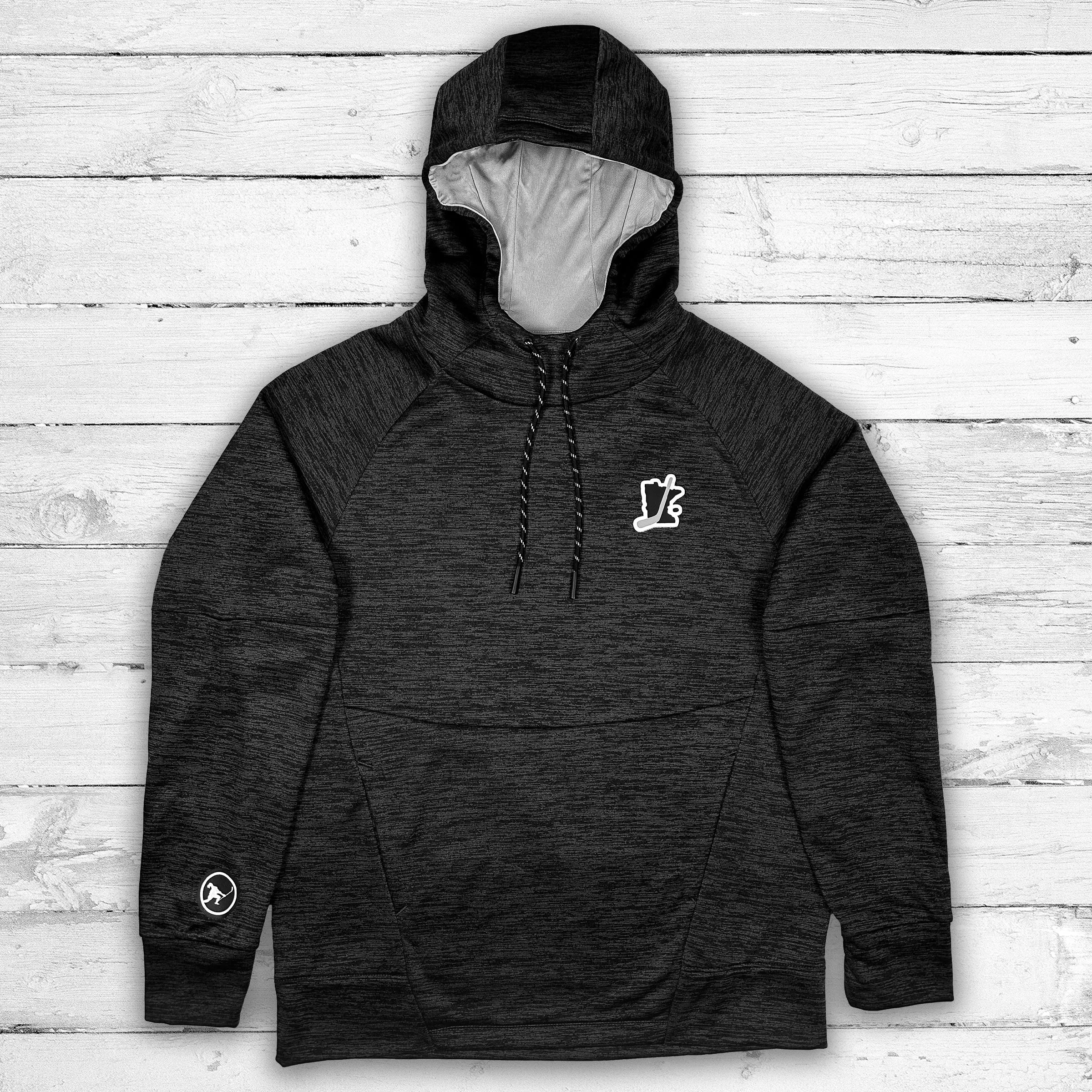 Roots Hockey *Performance Fleece (Heather Black)