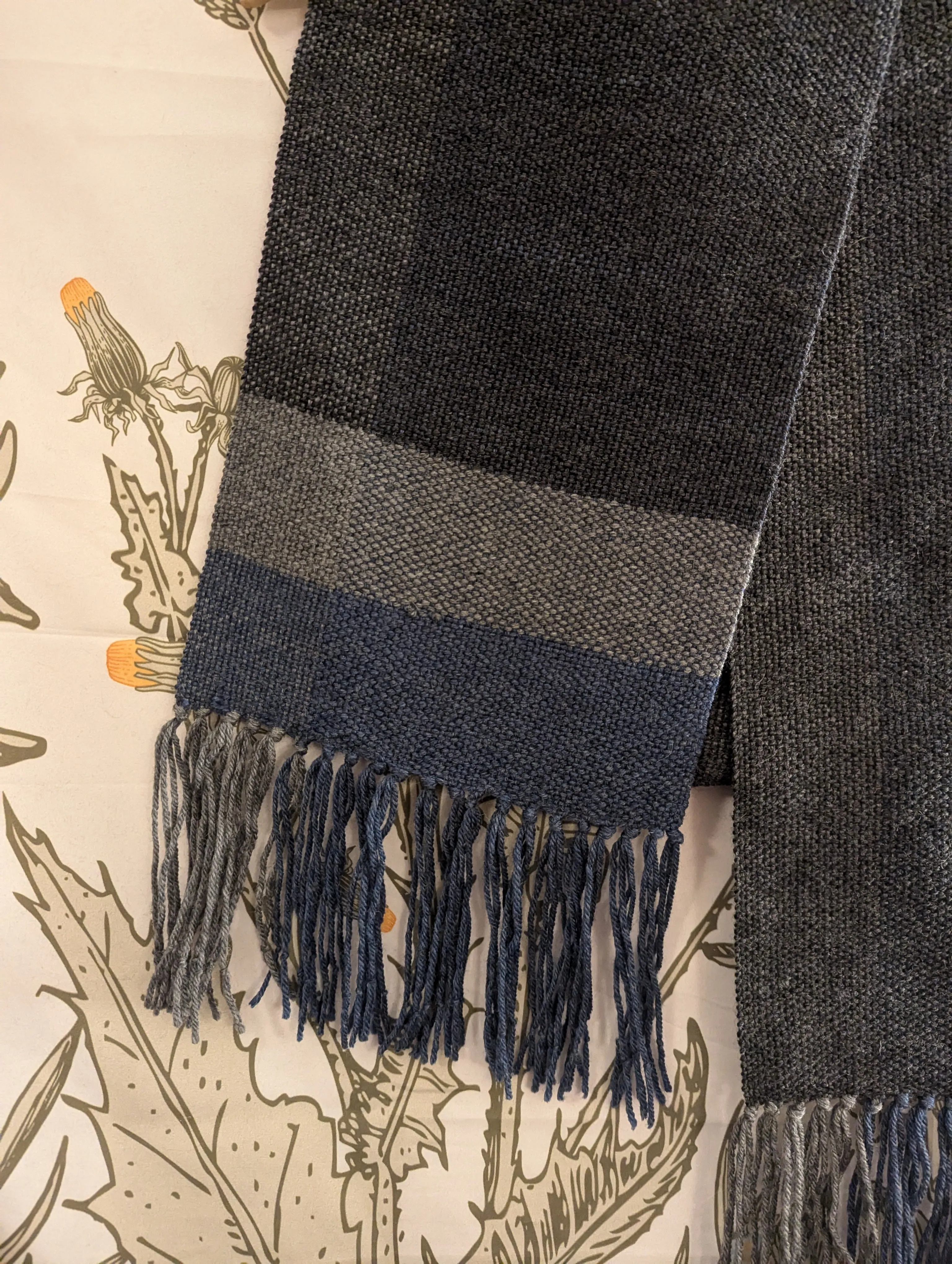 Thunder Bring Her Handwoven Merino Scarf