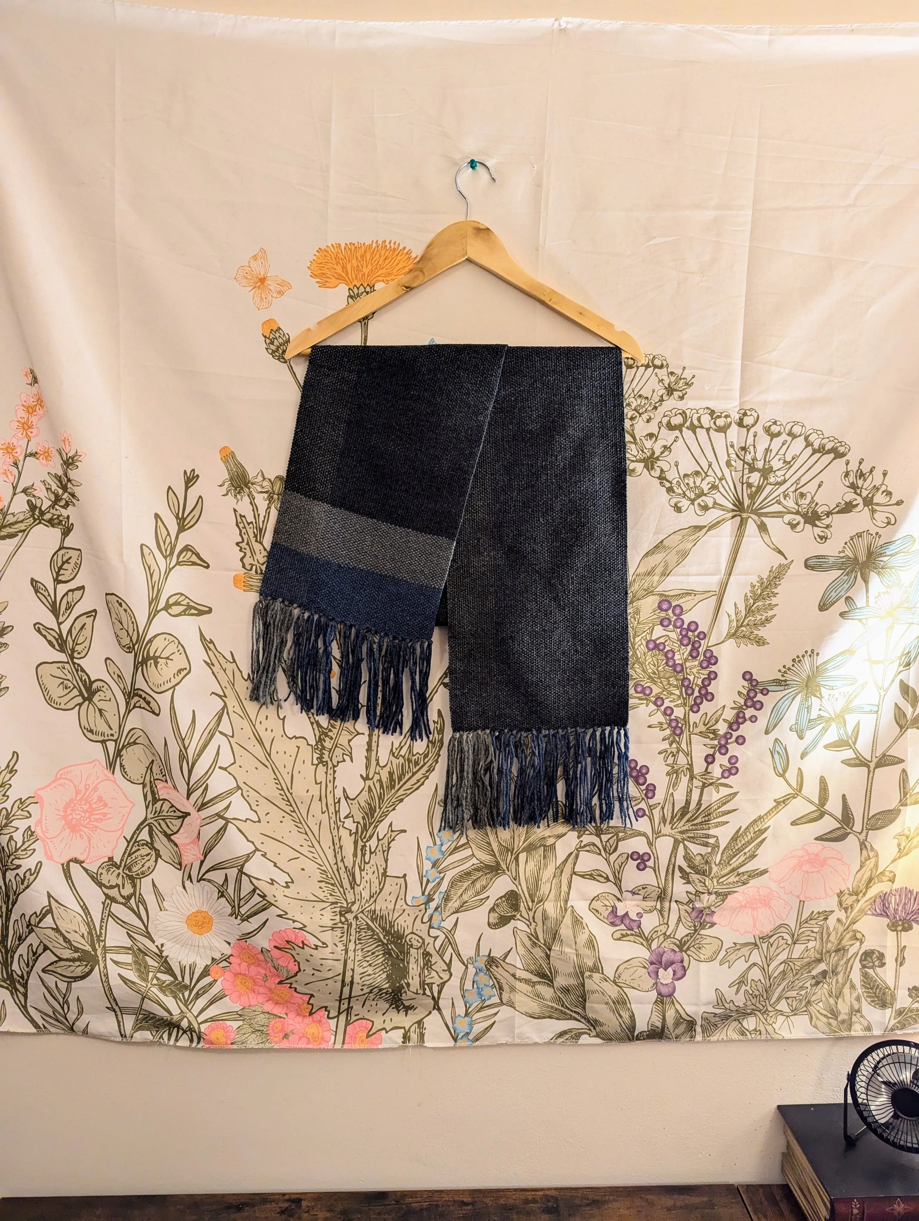 Thunder Bring Her Handwoven Merino Scarf
