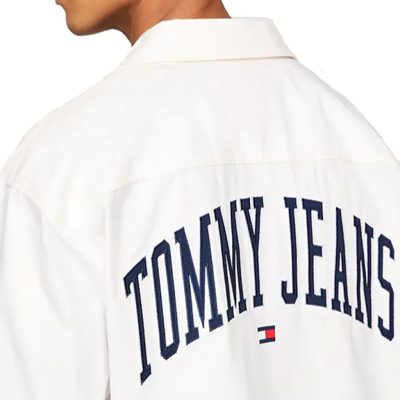 Tommy Jeans Overshirt Varsity Uomo